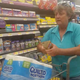 This Wal-Mart customer may be banned from the store for life after video footage that shows her going on a racist rant against a Latina and a black woman. (Eva Hicks via Facebook)